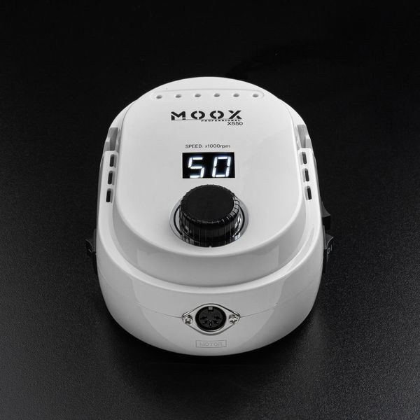 Фрезер Мокс X550 на 70W - 50000 об/хв (білий/white) для зняття матеріалу та обробки кутикули 000568 фото