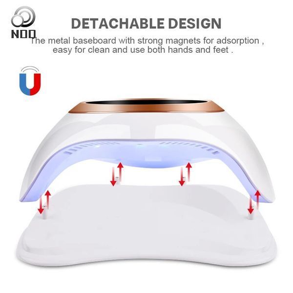 Лампа SUN H9 Plus UV/LED 88W (біла) для сушіння нігтів, гель-лаку 000104 фото