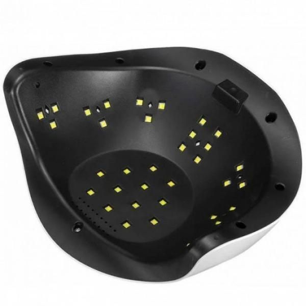 Лампа на две руки Sun BQ6-T UV/LED 108W (белая с фиолетовым) для сушки ногтей, гель-лака 000159 фото