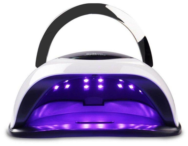 Лампа на две руки Sun BQ6-T UV/LED 108W (белая с фиолетовым) для сушки ногтей, гель-лака 000159 фото