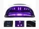Лампа на две руки Sun BQ6-T UV/LED 108W (белая с фиолетовым) для сушки ногтей, гель-лака 000159 фото 3