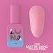 Матове топове покриття LunaMoon Top Matte Sand Peach Pink без липкого шару для гель-лаку 13 мл 005119 фото 6