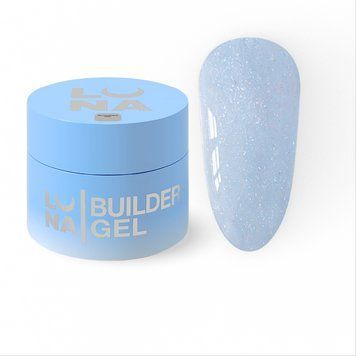 Гель шимер LUNAMoon Shimmer Gel №7 на 30 мл для зміцнення, вирівнювання та нарощування нігтів 004730 фото