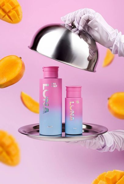 Рідина Nail Prep LunaMoon (150 мл) для знежирення та зняття липкого шару з нігтів 001962 фото