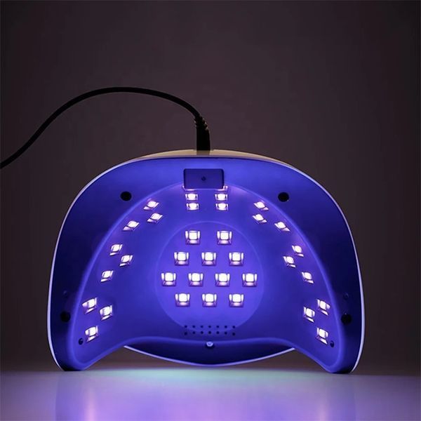 Лампа Sun S16 UV/LED 168W (желтая) для сушки ногтей, гель-лака 000195 фото