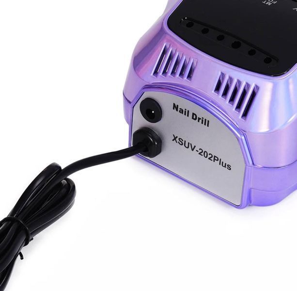 Фрезер 202 plus на 60W - 45000 об/хв (aurora purple) для манікюру та педикюру 000661 фото