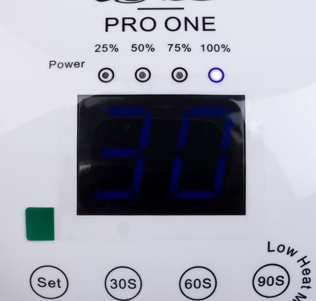 Elis UV PRO ONE дзеркальна лампа для манікюру UV/LED 2026 біла з дисплеєм 000768 фото