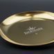 Металевий лоток Gold S (10см) для інструментів, аксесуарів, декору "Круглий" Дизайнер - 442 007583 фото 4
