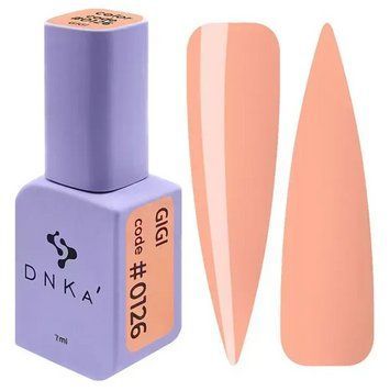Кольоровий гель-лак DNKa' Gel Polish Gigi #0126 на 7 мл &mdash; для манікюру та педикюру 002944 фото