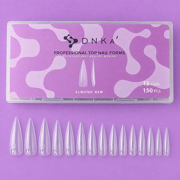 Верхние формы DNKa&rsquo; Almond NEW (150 шт/уп) для наращивания ногтей 001120 фото