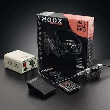 Фрезер Мокс X700 на 80W - 55000 об/мин (серый) для снятия материала и обработки кутикулы 000567 фото