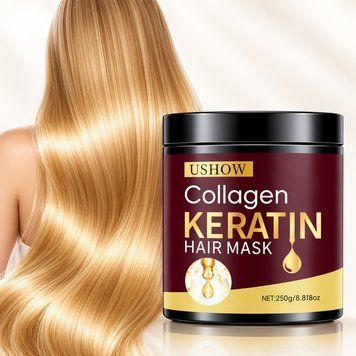 Маска для волос Collagen Keratin Hair Mask с коллагеном и кератином, 250 г 000790 фото