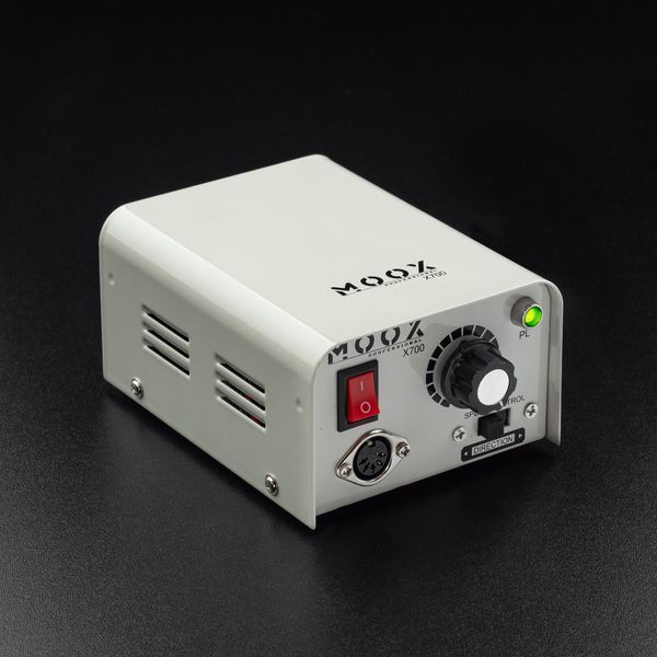 Фрезер Мокс X700 на 80W - 55000 об/хв (сірий) для зняття матеріалу та обробки кутикули 000567 фото
