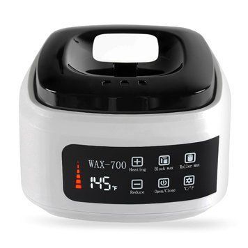 Баночный воскоплав Pro Wax 700 120W 450 мл (белый) для разогрева воска и депиляции 000967 фото
