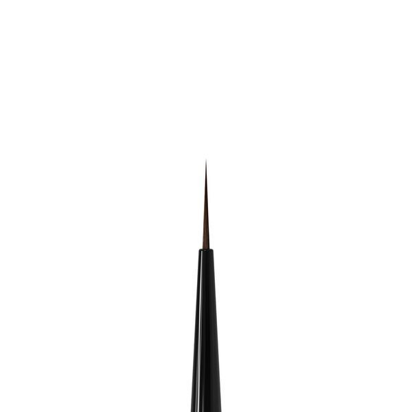 Тонка пензель Staleks Liner Brush 03 (10мм х 0.9мм) для малювання та френча з ковпачком NBE-03 007117 фото
