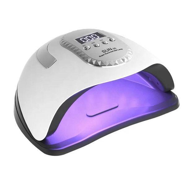 Лампа Sun S5 UV/LED 280W (біла) зі знімним дном для гель-лаку та манікюру 000241 фото