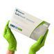 Рукавички нітрилові текстуровані зелені M-size Medicom SafeTouch Advanced Green, 100шт/уп, 1104-TG-C 007324 фото 3