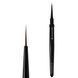 Тонка пензель Staleks Liner Brush 03 (10мм х 0.9мм) для малювання та френча з ковпачком NBE-03 007117 фото 1