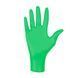 Рукавички нітрилові текстуровані зелені M-size Medicom SafeTouch Advanced Green, 100шт/уп, 1104-TG-C 007324 фото 2