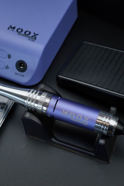 Фрезер Мокс X100 на 70W - 45000 об/хв (фіолетовий/purple) для манікюру та педикюру 000495 фото