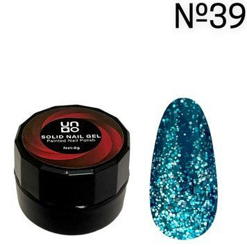 Твердий гель-лак UNO Solid Nail Gel для покриття та дизайну нігтів, 8 г №39 005715 фото