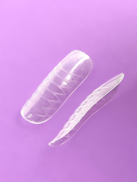 Верхние формы DNKa&rsquo; Soft Square (120 шт/уп) для наращивания ногтей 001127 фото