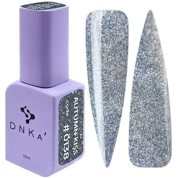Кольоровий гель-лак DNKa' Gel Polish Autumn Kiss #0138 на 7 мл &mdash; для манікюру та педикюру 003043 фото