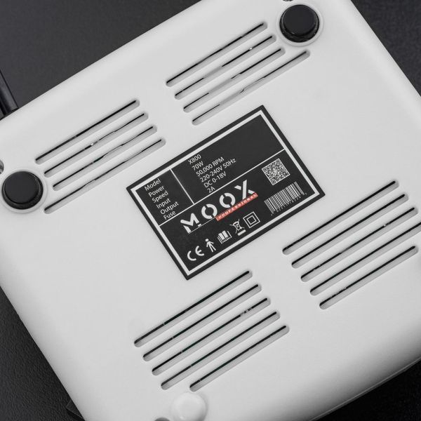 Фрезер Мокс X800 на 70W - 50000 об/хв (білий/white) для манікюру та педикюру 000580 фото