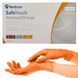 Рукавички нітрилові текстуровані помаранчеві S-size Medicom SafeTouch Advanced Orange, 100шт/уп, 1117-B 007325 фото 1