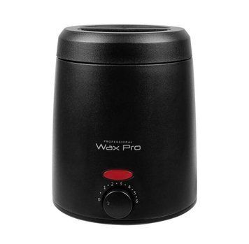 Баночный воскоплав Wax Pro-200 35W 200 мл (черный) для воска, депиляции с керамической чашей 001057 фото
