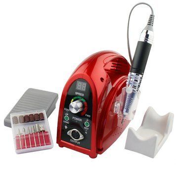 Фрезер ZS-702 на 80W &ndash; 50000 об/мин (красный) для снятия материала и обработки кутикулы 000405 фото