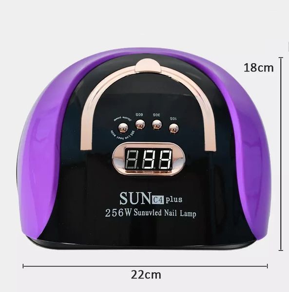 Лампа SUN C4 Plus 256W (фиолетовая) для гель-лака и маникюра 000049 фото
