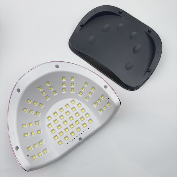 Лампа Sun G3 Max UV/LED 320W (розовая с золотом) для гель-лака и маникюра 000258 фото