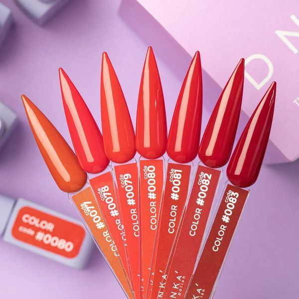 Кольоровий гель-лак DNKa' Gel Polish #0082 на 12 мл &mdash; для манікюру та педикюру 002301 фото