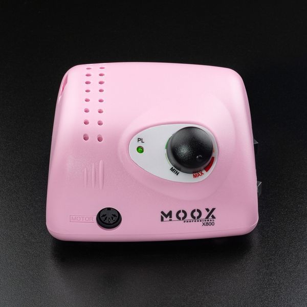 Фрезер Мокс X800 на 70W - 50000 об/мин (розовый/pink) для маникюра и педикюра 000581 фото