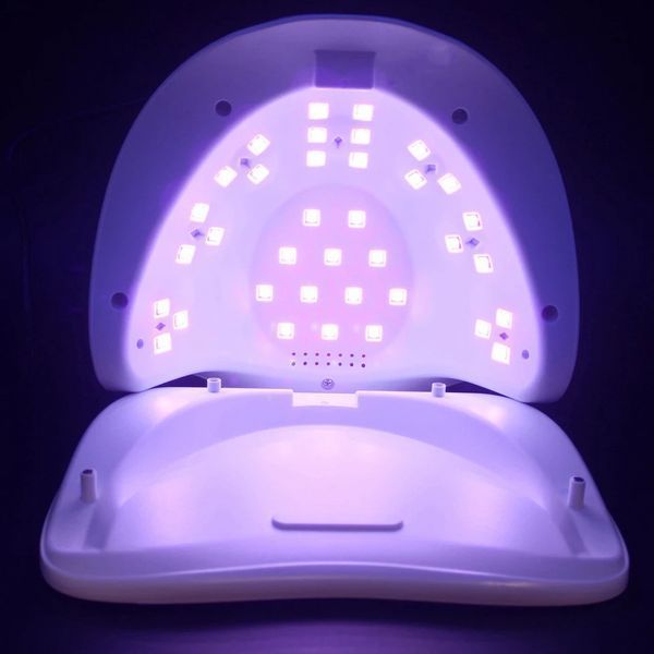 Лампа SUN X UV/LED 54W (белая) для сушки ногтей, гель-лака 000075 фото